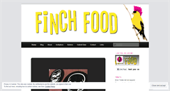 Desktop Screenshot of finchfoodco.com