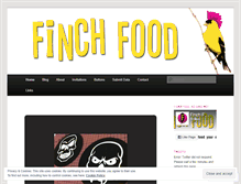Tablet Screenshot of finchfoodco.com
